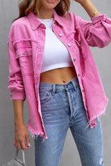 Rugged And Torn Denim Jacket