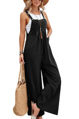 Casual Suspender Pants