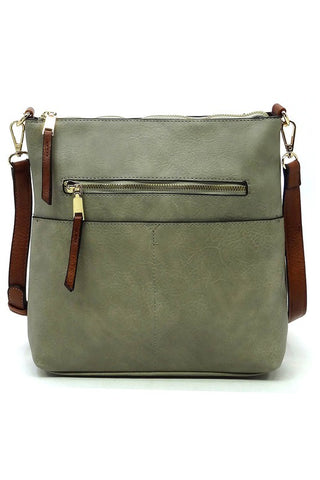 Zip Pocket Crossbody Bag