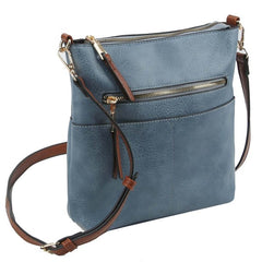 Zip Pocket Crossbody Bag