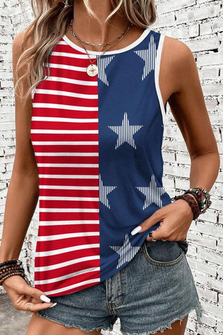 USA Flag Tank