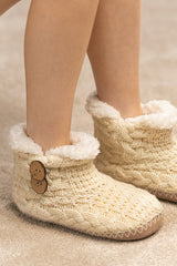 Coconut Button Slippers