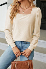 Sweetheart Neck Pullover Top