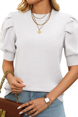 Bubble Short Sleeve Sweater