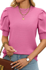 Bubble Short Sleeve Sweater