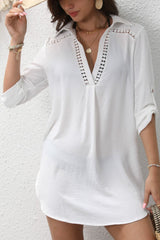 Beach Vacation Lace Top