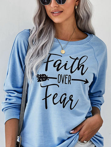 Faith over Fear Top